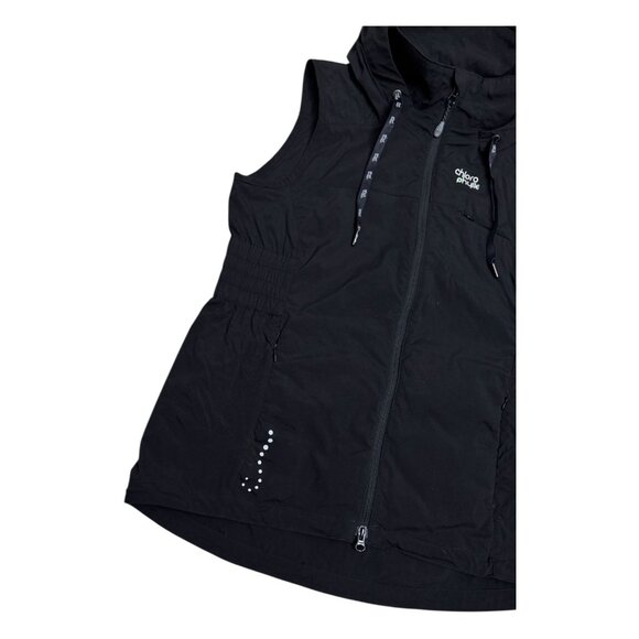 CHLOROPHYLLE Lightweight IMPULSION Hooded Windbreaker Running Vest Womens Medium - Picture 6 of 6